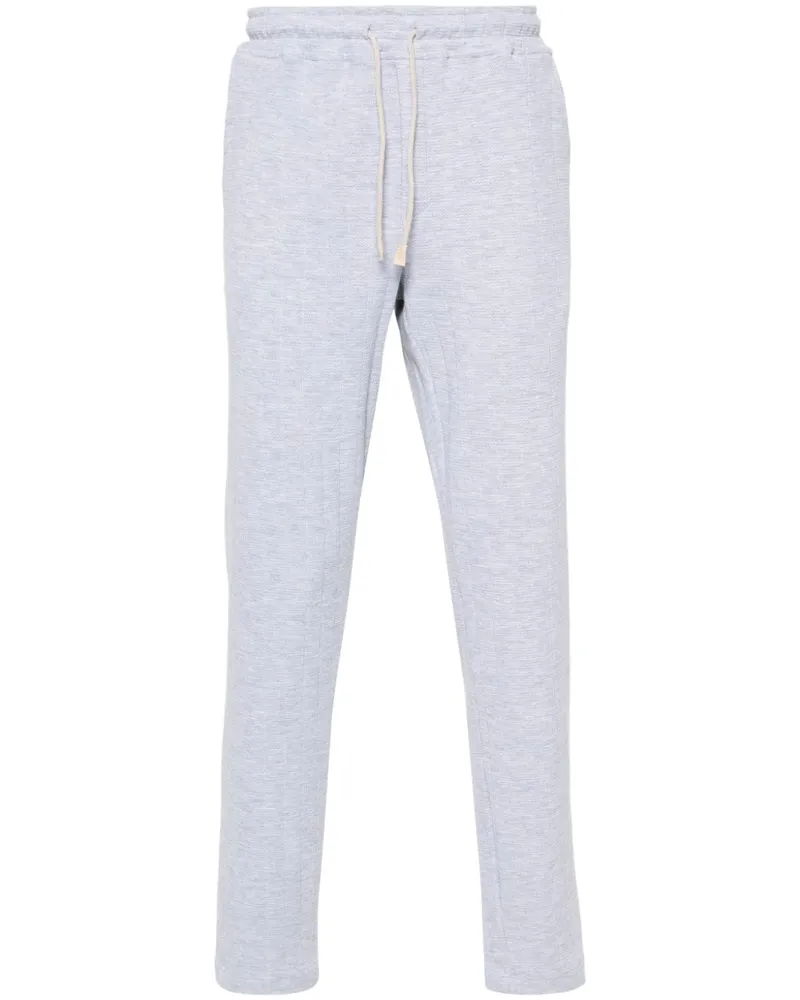 Eleventy Gerippte Strickhose - Grau Grau