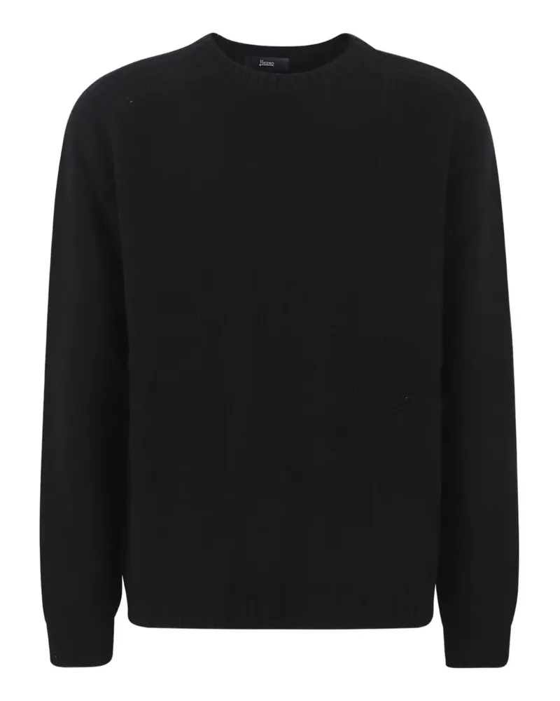 Herno crew-neck sweater - Schwarz Schwarz