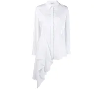 Asymmetrisches Hemd - Weiß