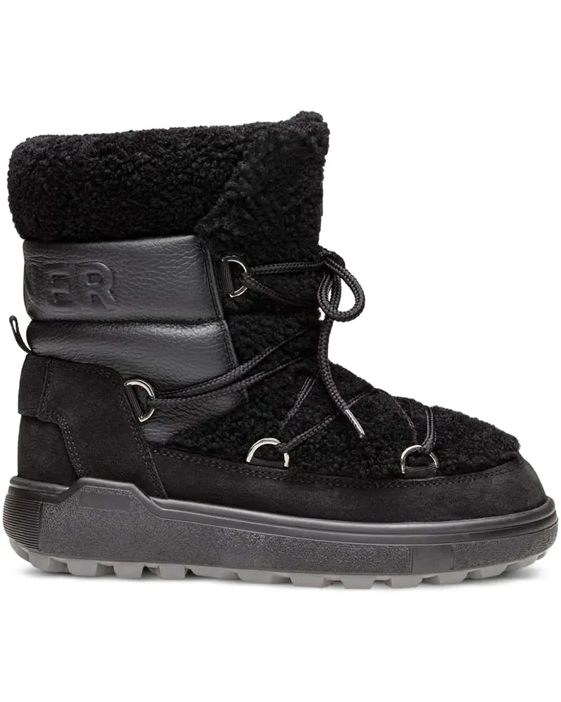 Bogner Chamonix padded lace-up snow boots - Schwarz Schwarz