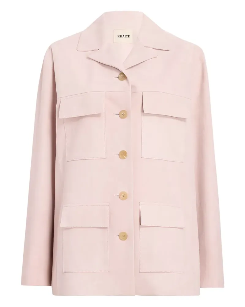 KHAITE Morsson Jacke mit Knöpfen - Rosa Rosa