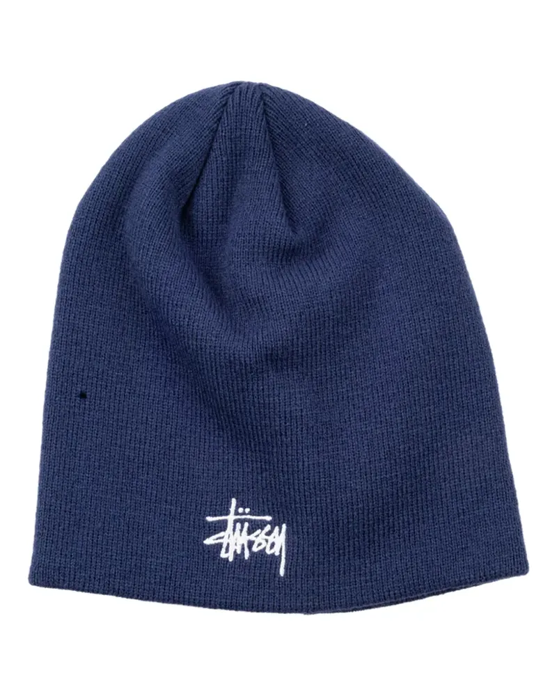 Stüssy Basic Skullcap beanie hat - Blau Blau