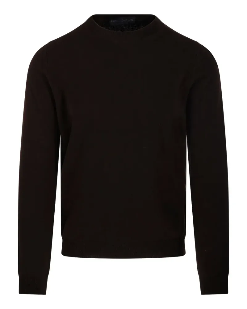 Fabrizio del Carlo Pullover mit Rundhalsausschnitt - Schwarz Schwarz