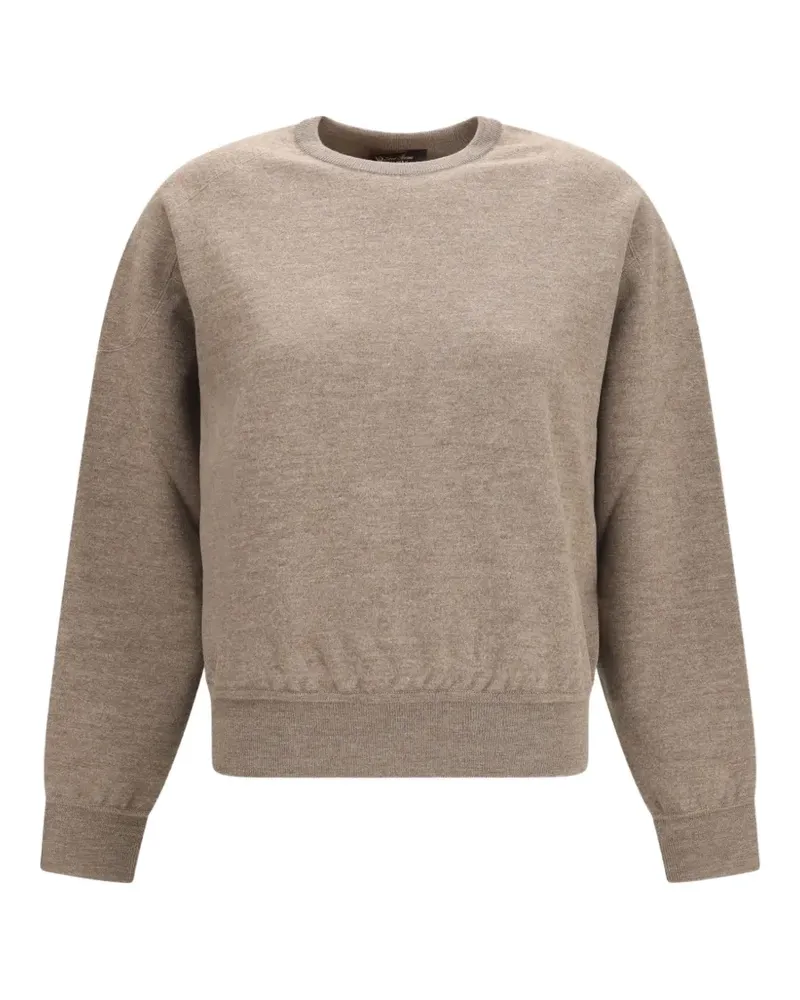 Loro Piana Rassa Pullover mit rundem Ausschnitt - Braun Braun