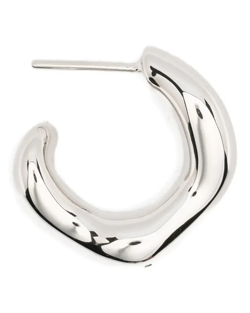 Maria Black Anil wavy earrings - Silber Silber