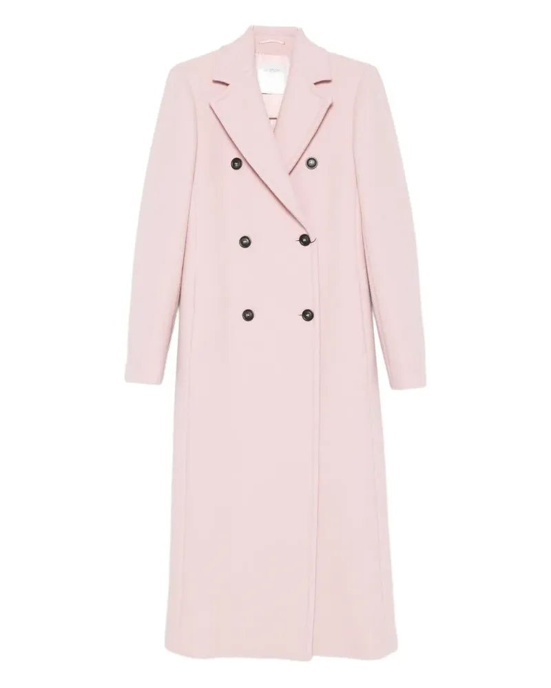 SPORTMAX double-breasted coat - Rosa Rosa