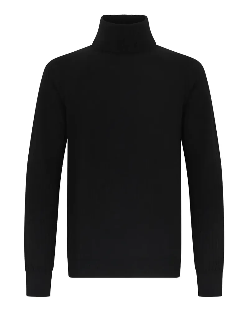 Roberto Collina roll-neck sweater - Schwarz Schwarz