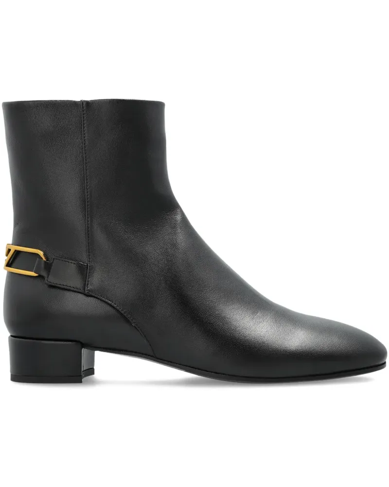 Emporio Armani Verzierte Stiefeletten 30mm - Schwarz Schwarz