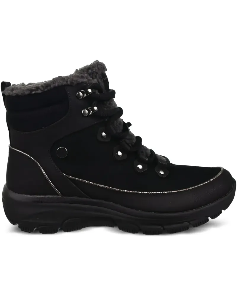 Skechers x Martha Stewart Easy Going Hiking-Boots aus Wildleder - Schwarz Schwarz