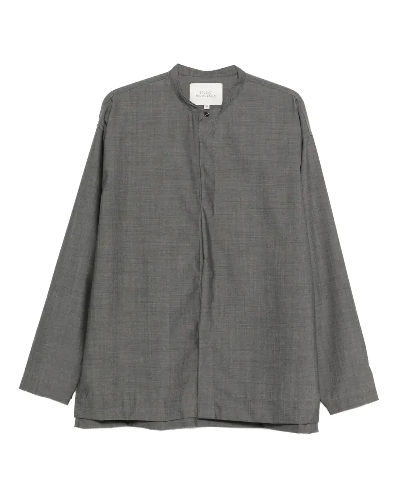 Studio Nicholson round-neck shirt - Grau Grau