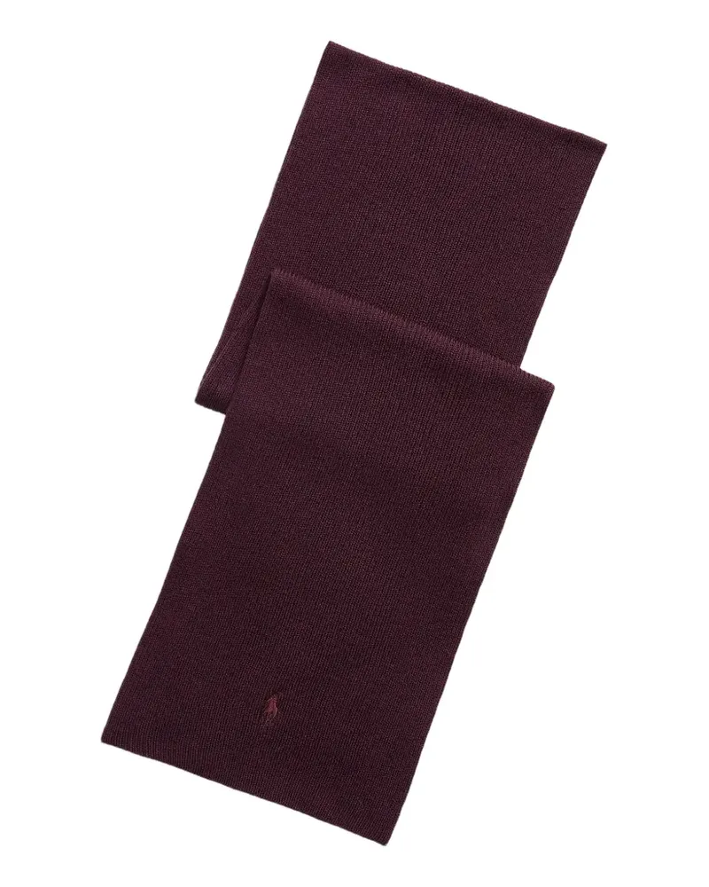Ralph Lauren Schal mit ikonischem Polo Pony - Violett Violett