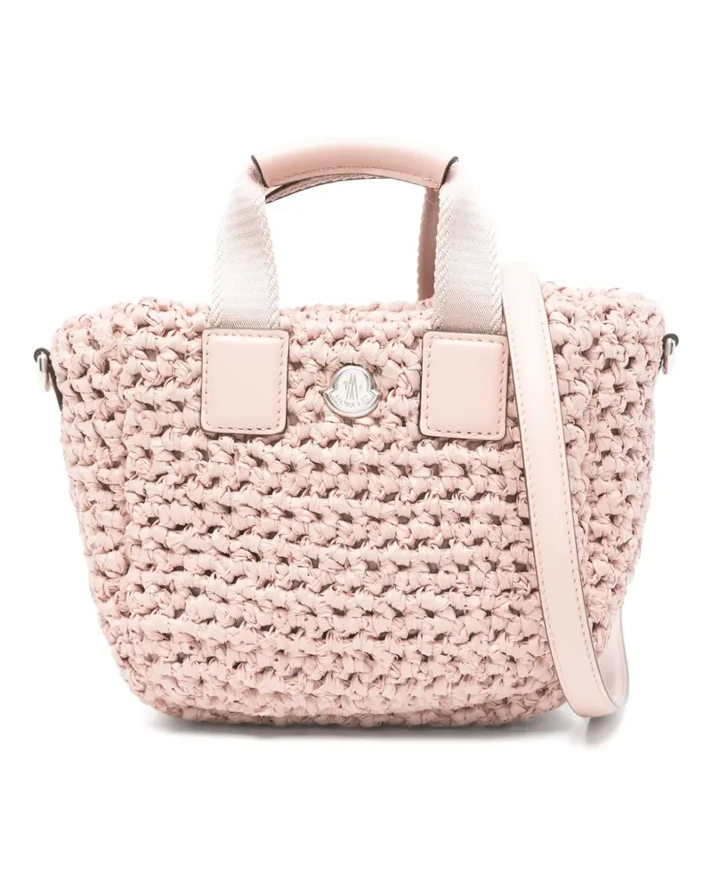 Moncler Mini Caradoc Shopper - Rosa Rosa