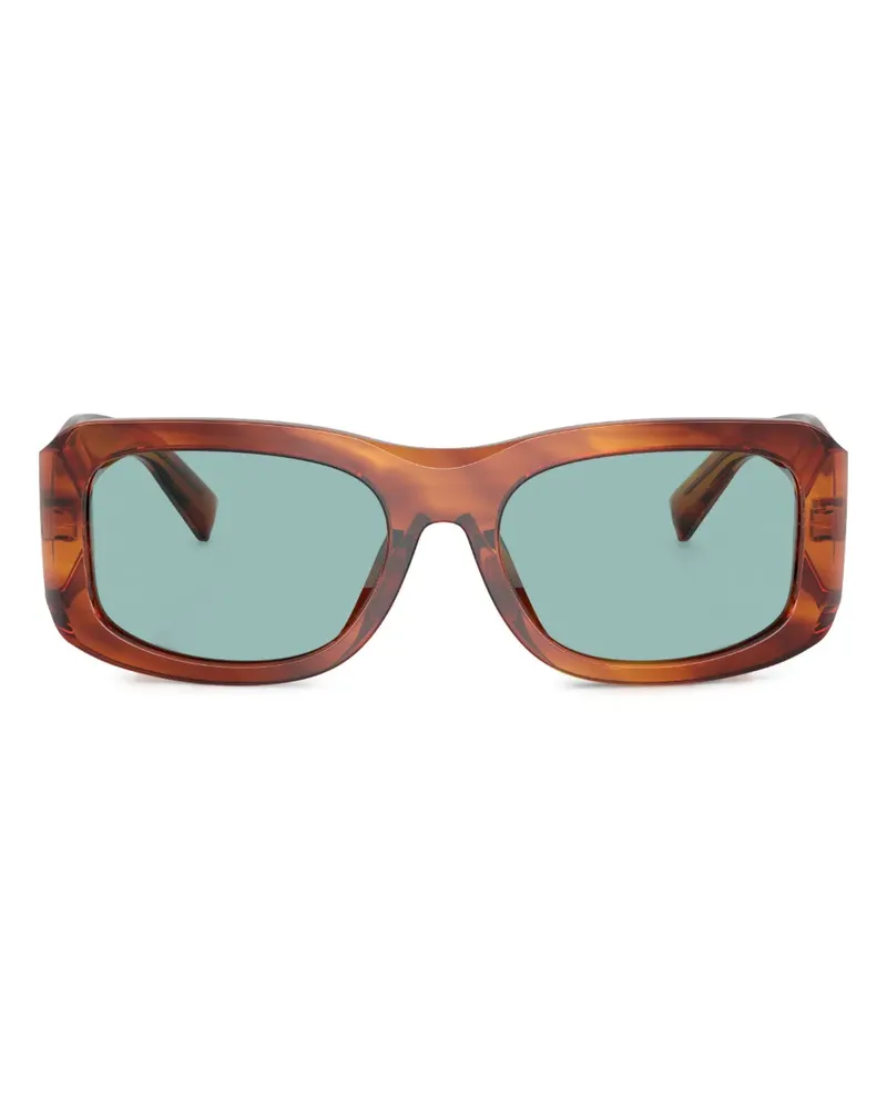 Dolce & Gabbana Sonnenbrille in Holzoptik - Braun Braun