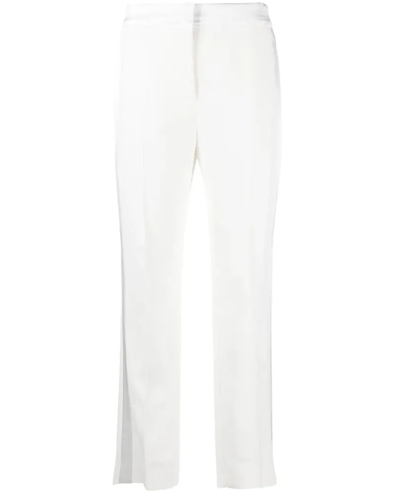 Ermanno Scervino Tapered-Hose mit hohem Bund - Weiß Weiß