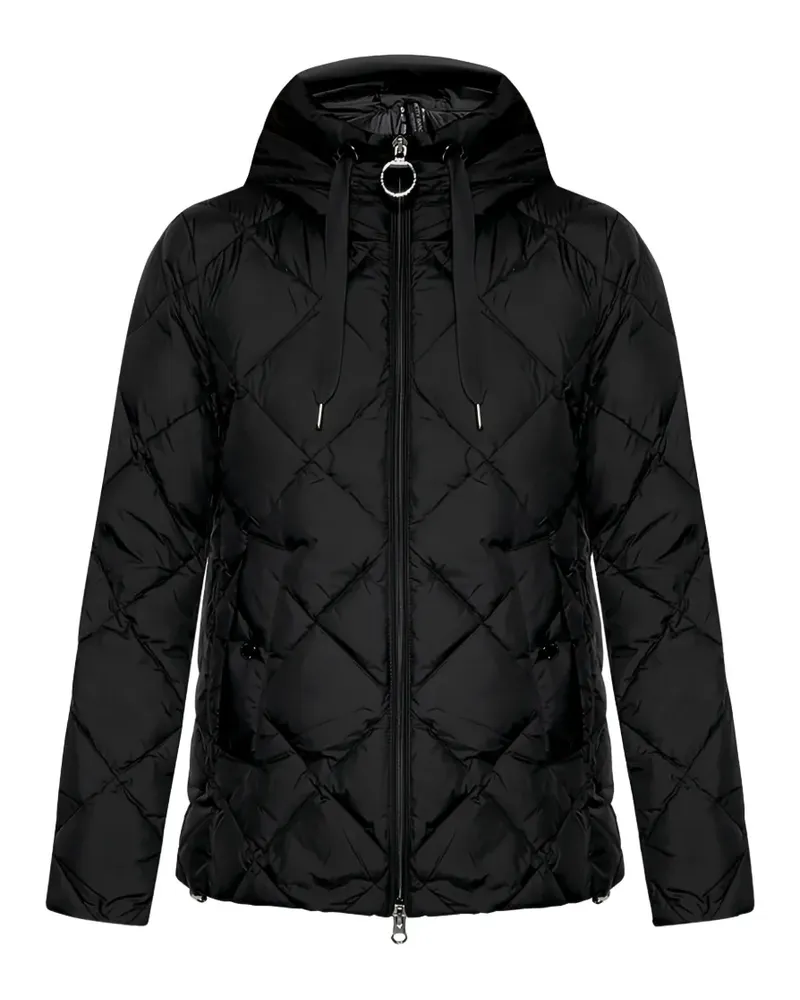 Betty Barclay quilted hooded puffer jacket - Schwarz Schwarz