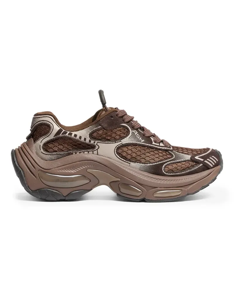 ash Dragon Sneakers mit Einsätzen - Braun Braun