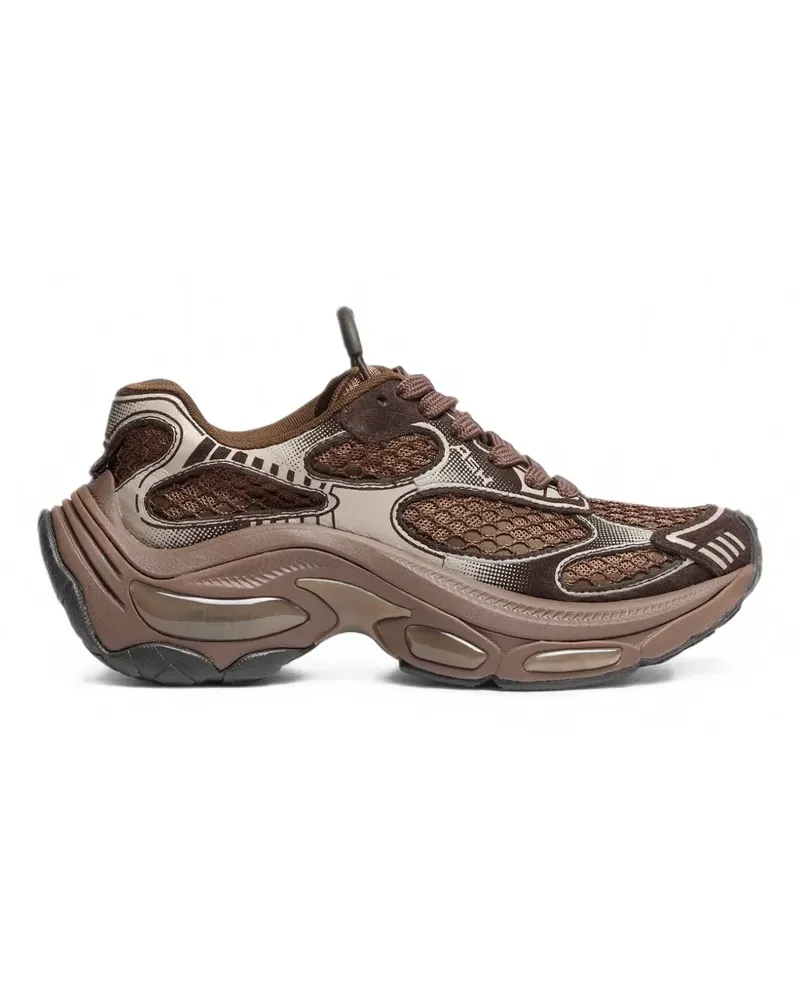 ash Dragon Sneakers mit Einsätzen - Braun Braun