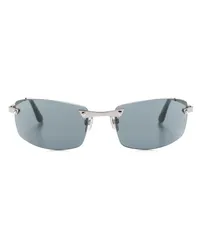 Acne Studios Rahmenlose Sonnenbrille Schwarz