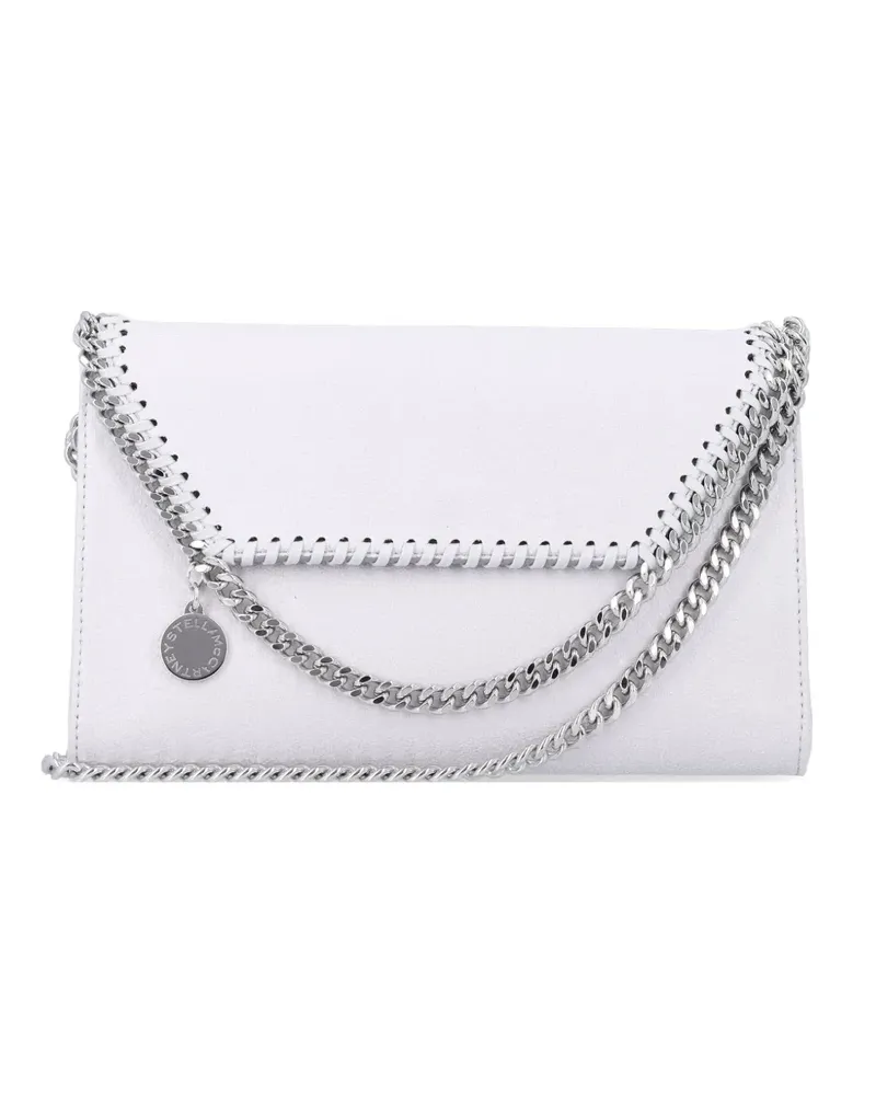 Stella McCartney Falabella chain-strap wallet - Weiß Weiß