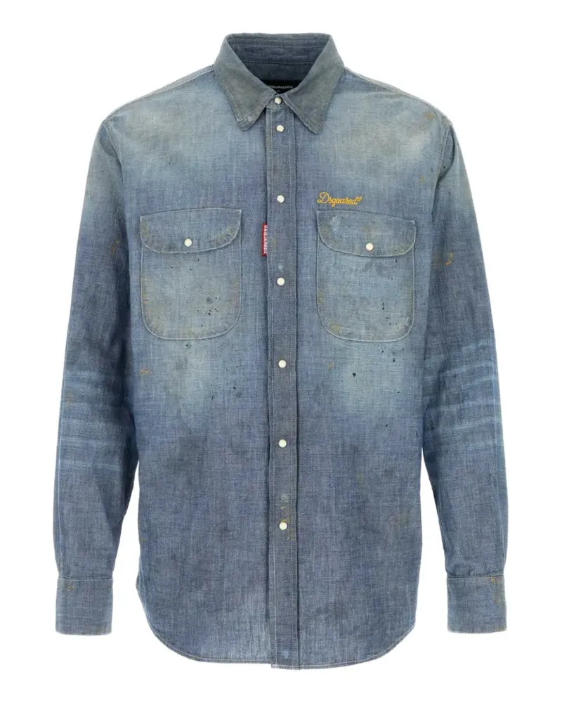 Dsquared2 long-sleeves shirt - Blau Blau