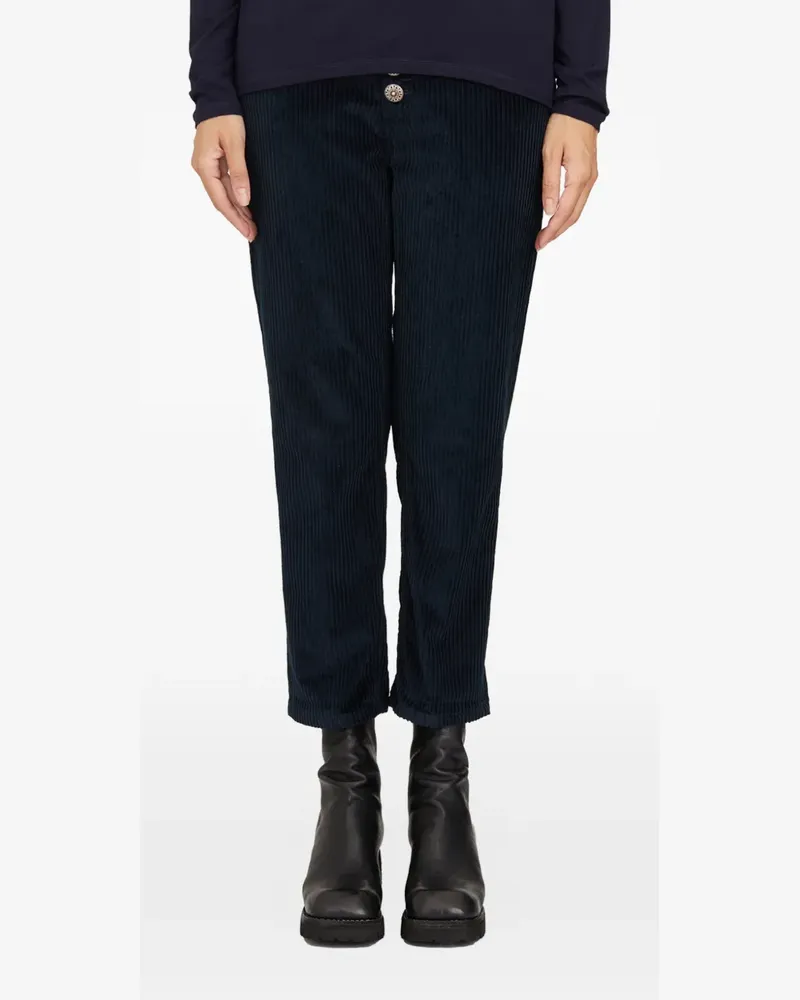 Dondup buttoned corduroy trousers - Blau Blau