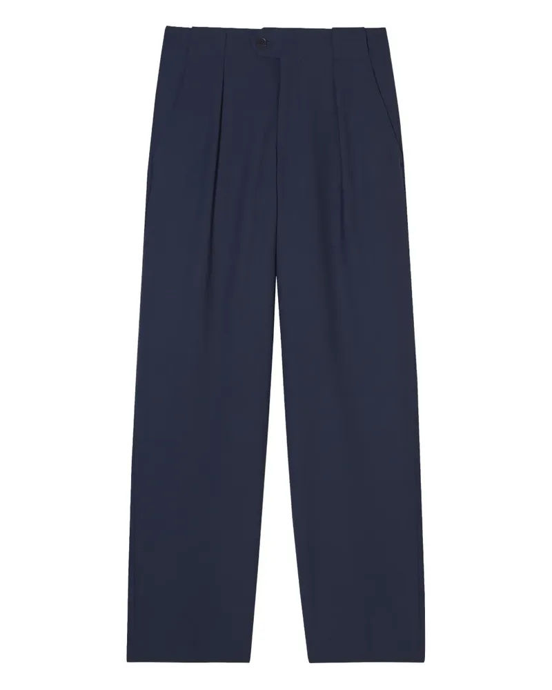 Closed Mawson pleated trousers - Blau Blau
