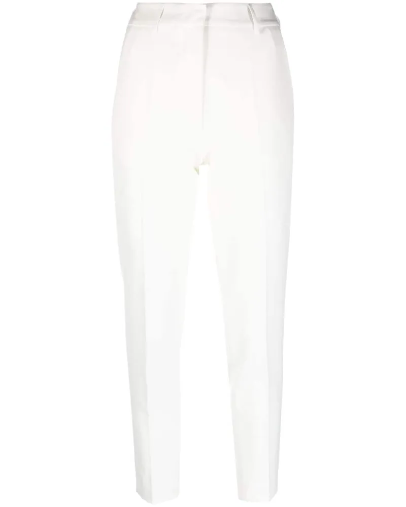 Blanca Schmale Cropped-Hose Weiß