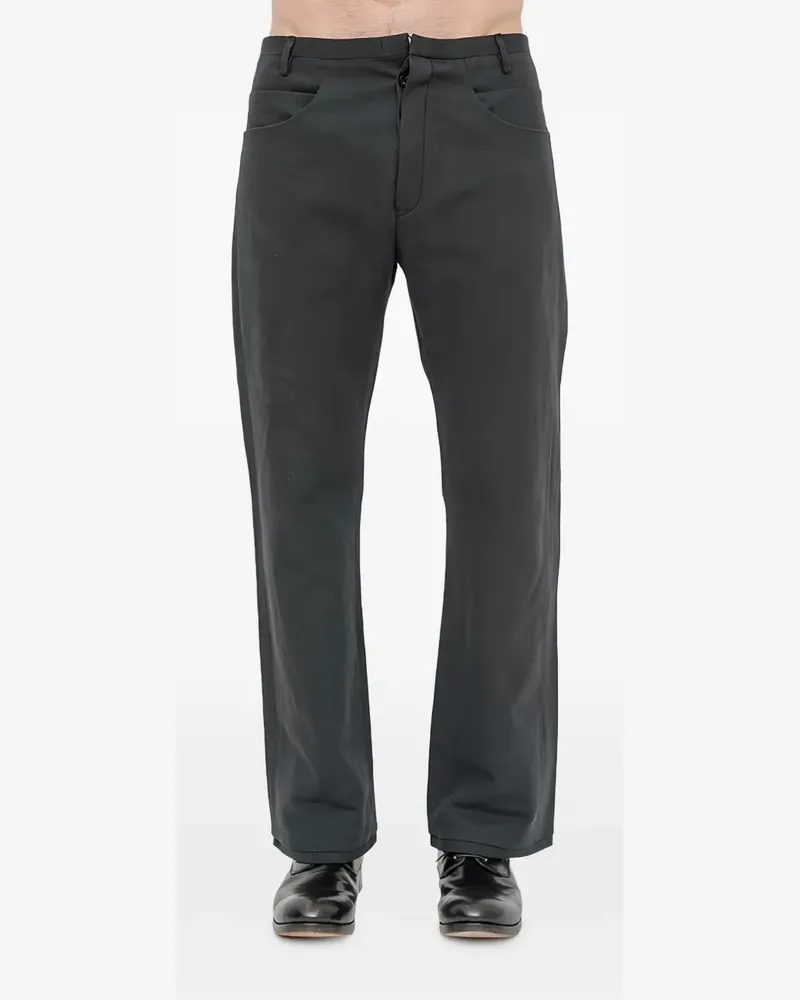 Label Under Construction Hose mit Gürtelschlaufen - Schwarz Schwarz