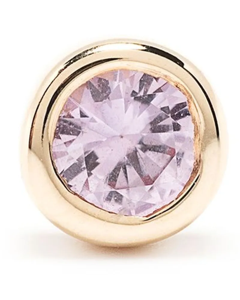 Maria Black 14kt Dot Mega Gelbgoldohrstecker mit Saphir Gold