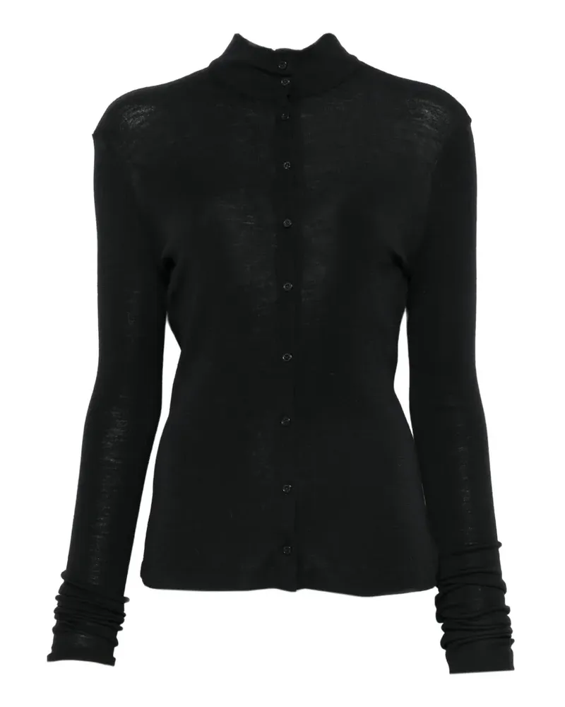 ALYSI Sweatshirt mit Rollkragen - Schwarz Schwarz