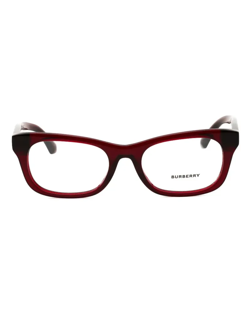 Burberry Brille mit eckigem Gestell - Rot Rot