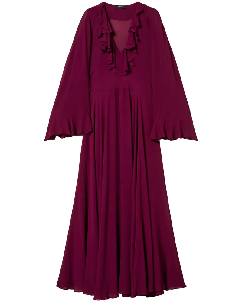 Twin-Set Capri Kleid - Rot Rot