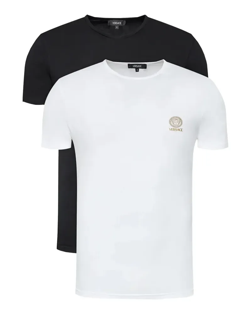 Versace logo-print T-shirt (set of two) - Weiß Weiß