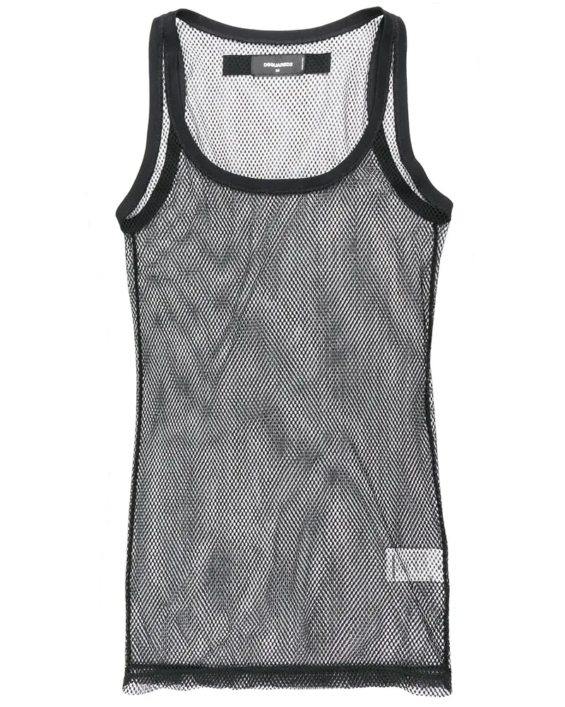 Dsquared2 Langes Top - Schwarz Schwarz