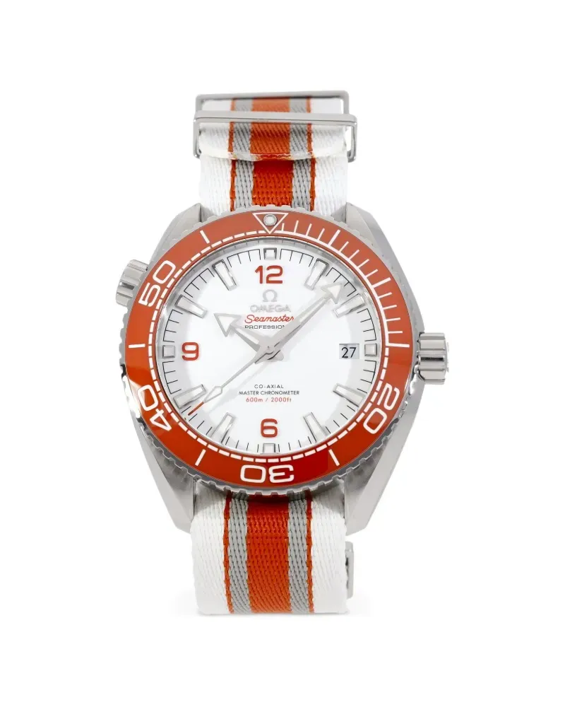 Omega Ungetragene Seamaster Planet Ocean 600M 43,5mm - Weiß Weiß