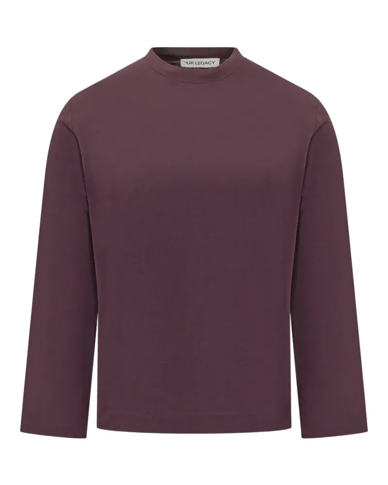 Our Legacy box longsleeve t-shirt - Violett Violett
