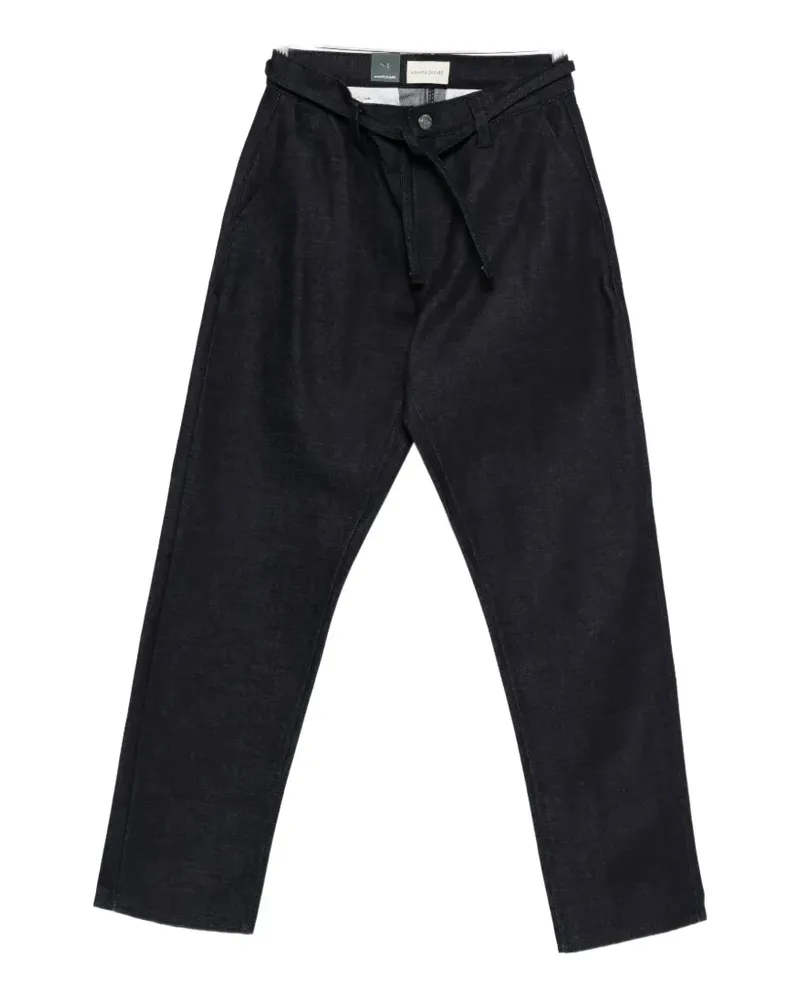 Anerkjendt Akjan Selvedge drawstring jeans - Blau Blau