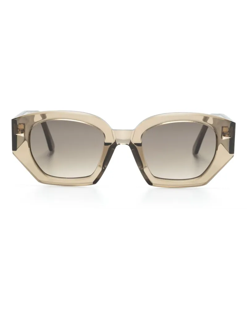 AHLEM Constantine Cat-Eye-Sonnenbrille Braun