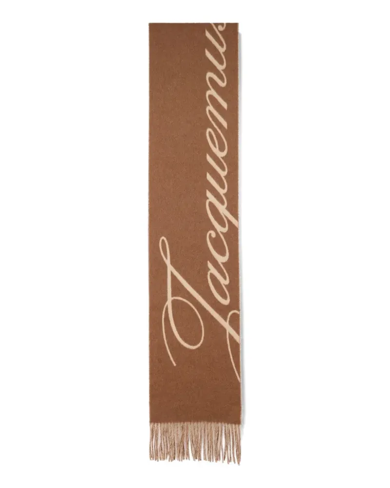 Jacquemus The Atelier scarf - Braun Braun