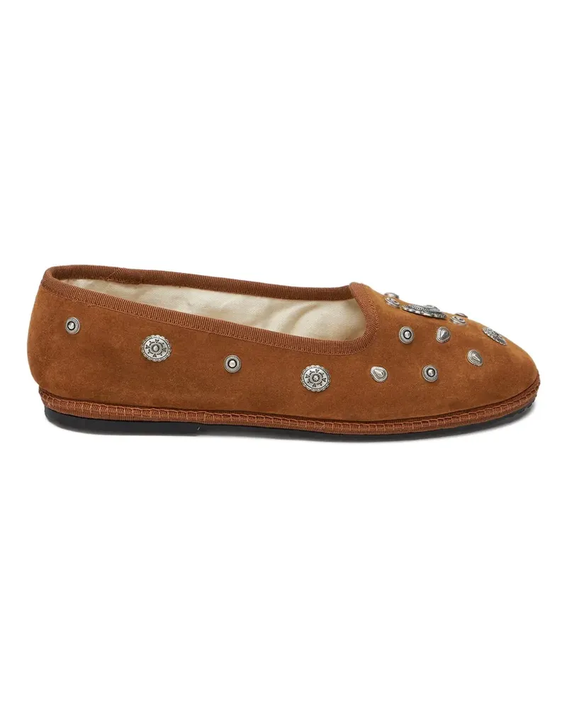 Fortela Frutate1 Friulana ballet flats - Braun Braun