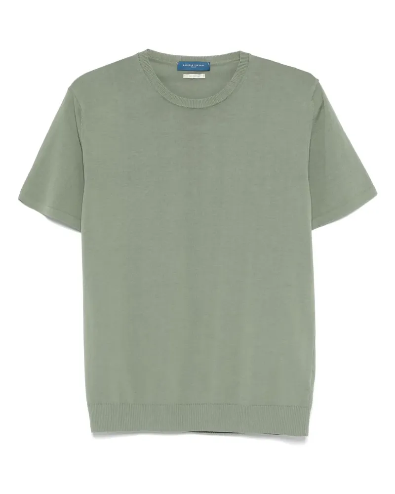 Daniele Fiesoli T-Shirt aus Baumwolle - Grün Grün