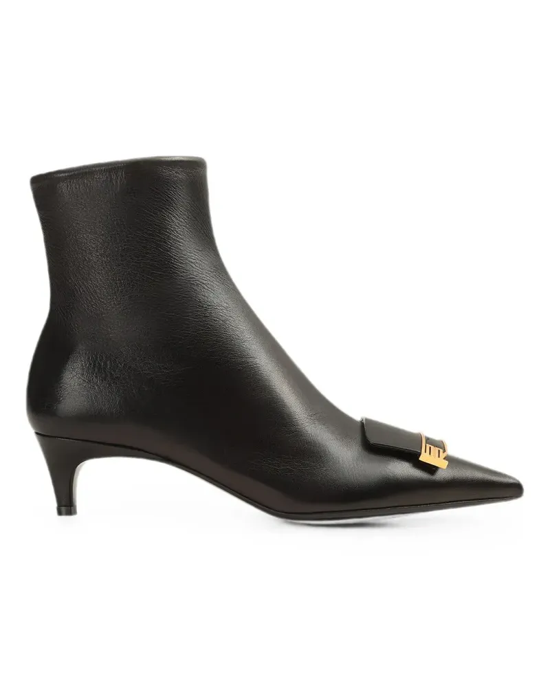 Sergio Rossi SR Evolv Stiefeletten mit Schnalle - Schwarz Schwarz