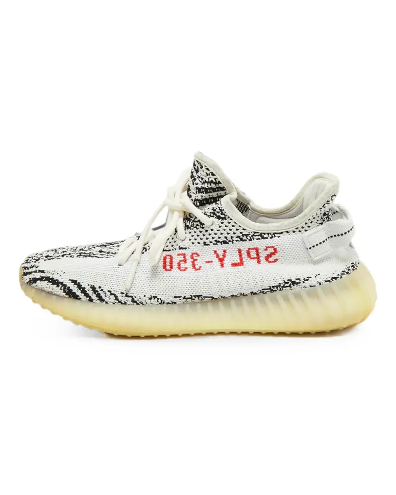 adidas Boost 350 V2 zebra sneakers - Weiß Weiß