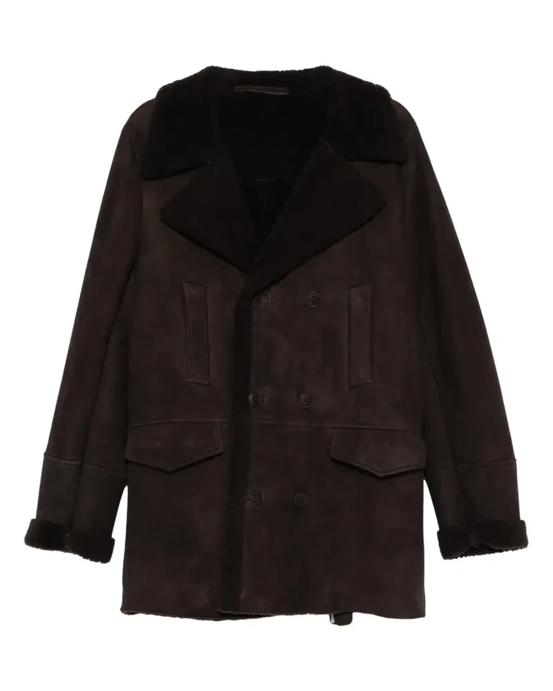 Salvatore Santoro Klassische Cabanjacke - Braun Braun