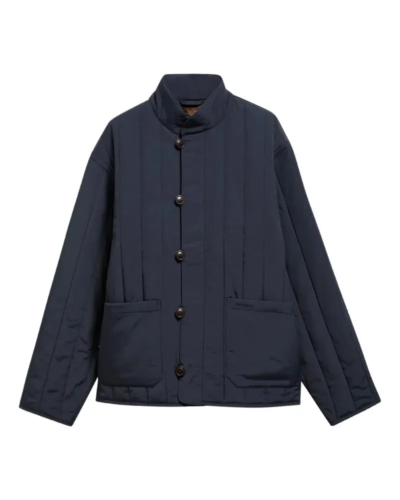 Barbour Gesteppte Jacke mit Stehkragen - Blau Blau