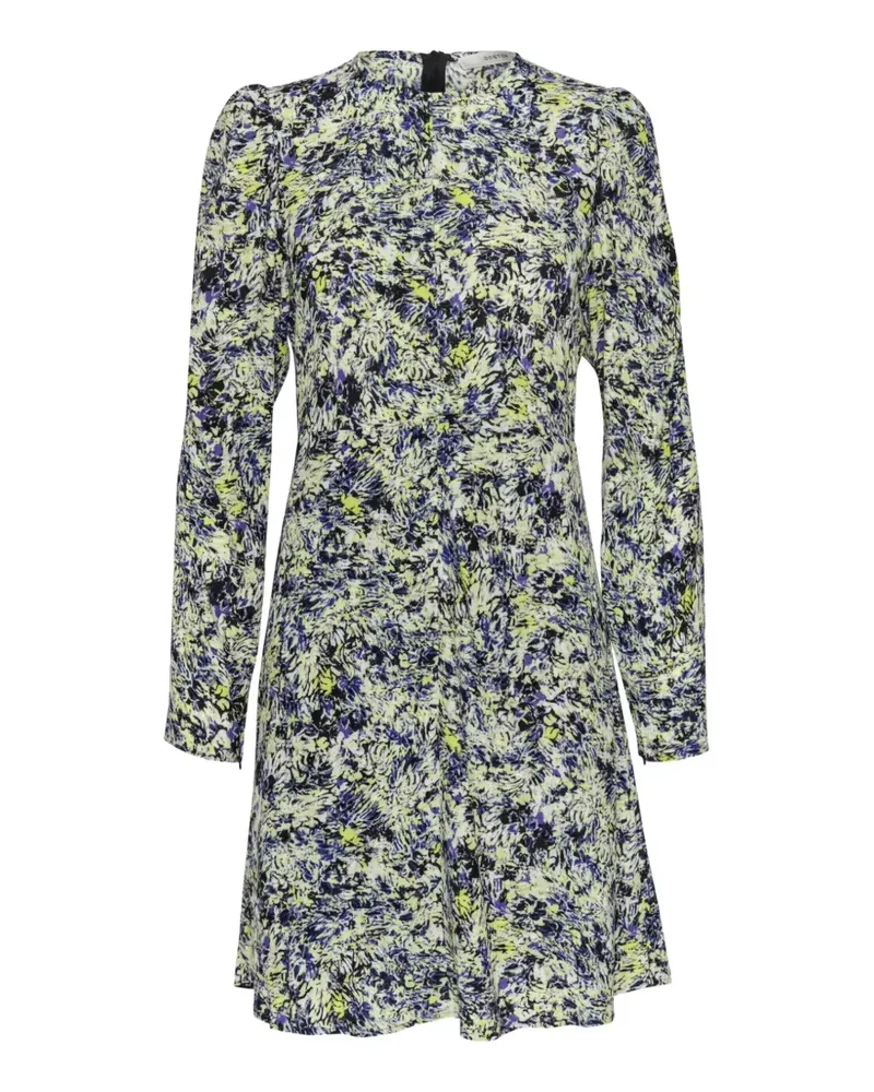 Gestuz Kleid mit abstraktem Print - Grün Grün