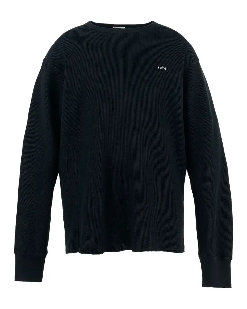 SAINT MXXXXXX long-sleeve thermal T-shirt - Schwarz Schwarz