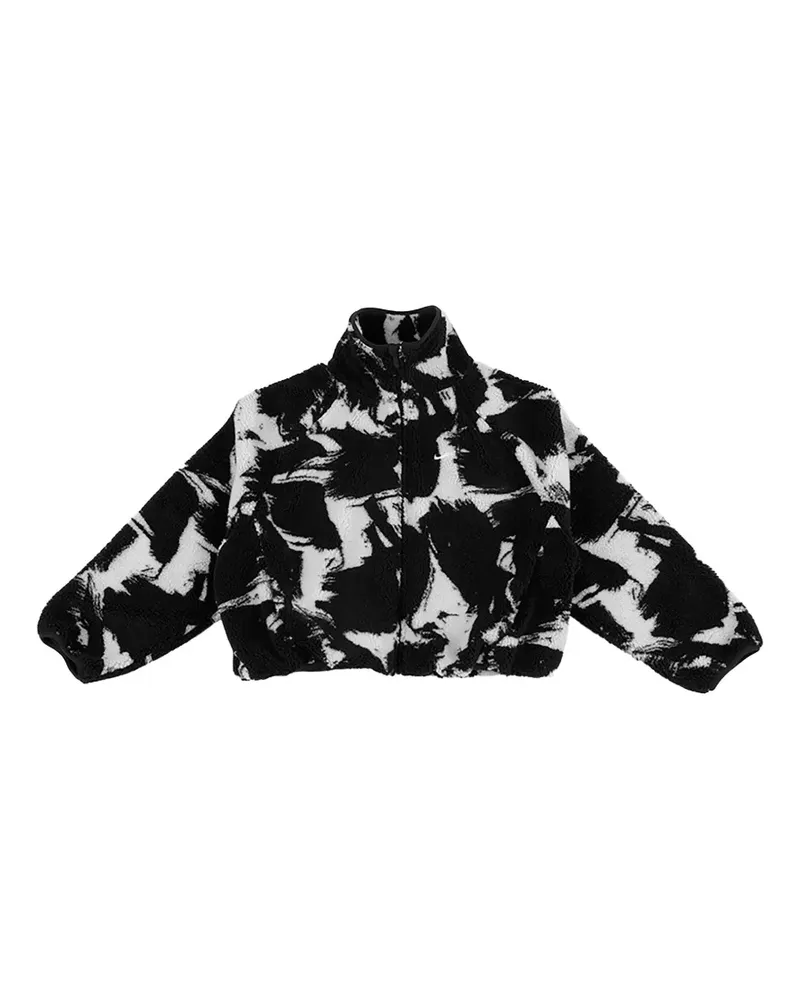 Nike high-pile fleece jacket - Schwarz Schwarz