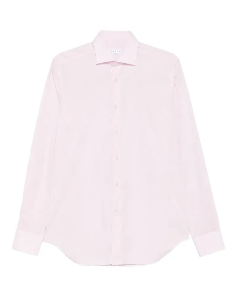 XACUS long-sleeve spread-collar shirt - Rosa Rosa