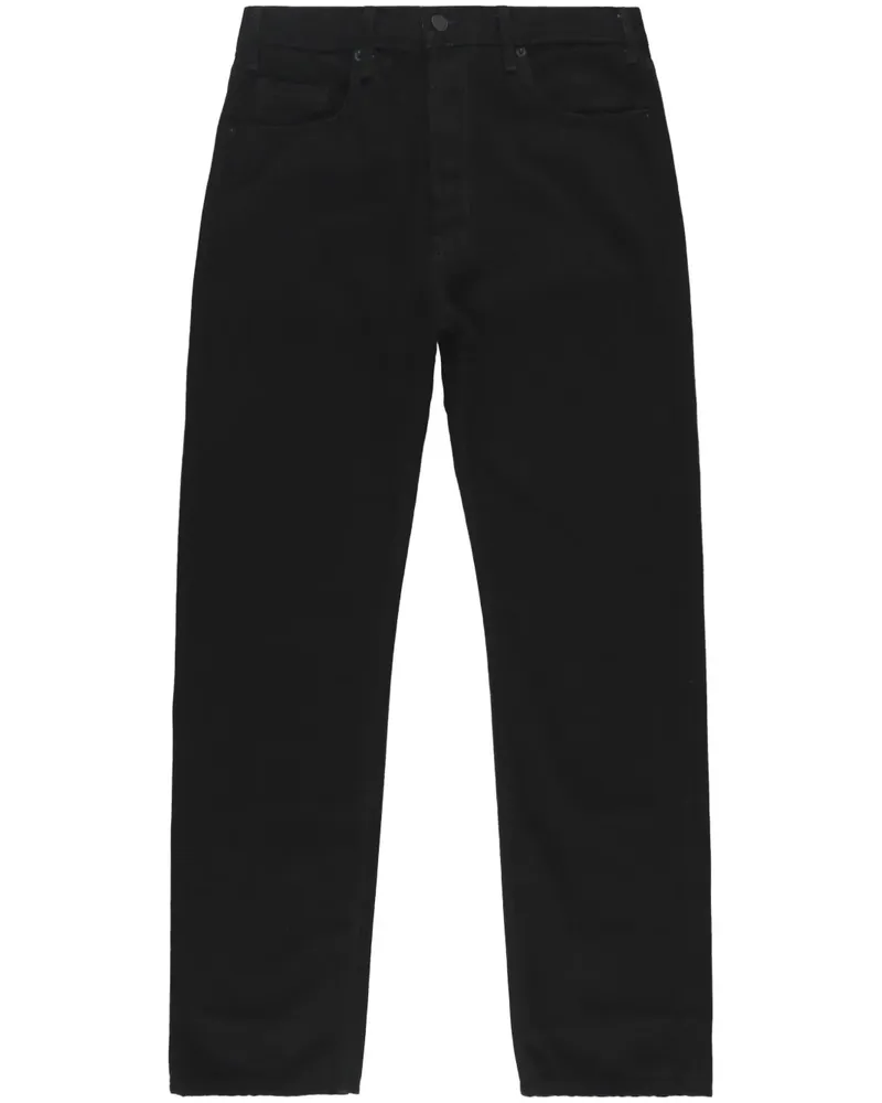 Nili Lotan Billie Straight-Leg-Jeans - Schwarz Schwarz